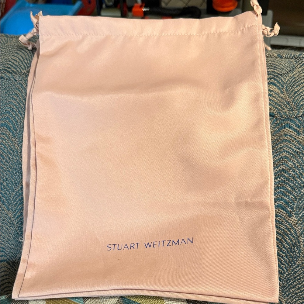 Stuart Weitzman Blush Pink Dust Bag